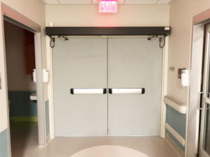 Emergency Exit Door Installation – UCSF Medical Center