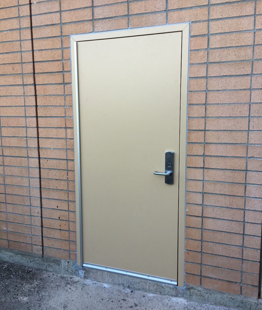 FRP Doors Installation - Navy Base Port Miami