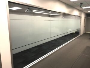 Frameless Glass Installation – Goleta Office Space