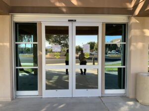 Surface Sliding Door Installation – Ridgecrest Civic Center